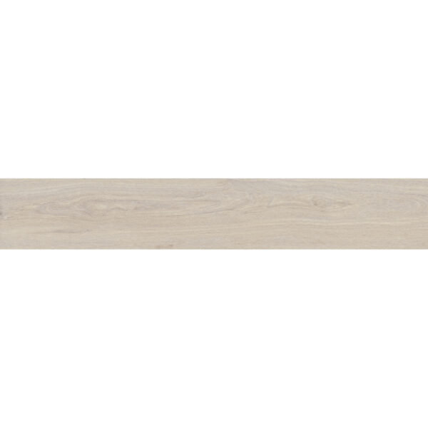 A single light wood floor plank running horizontally across a white background, like a decorative strip