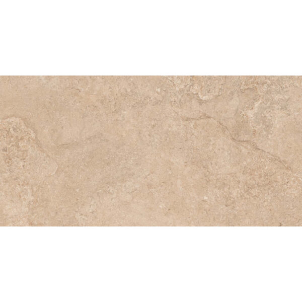 Beige stone texture with subtle cracks and grain, used as a horizontal tile surface.