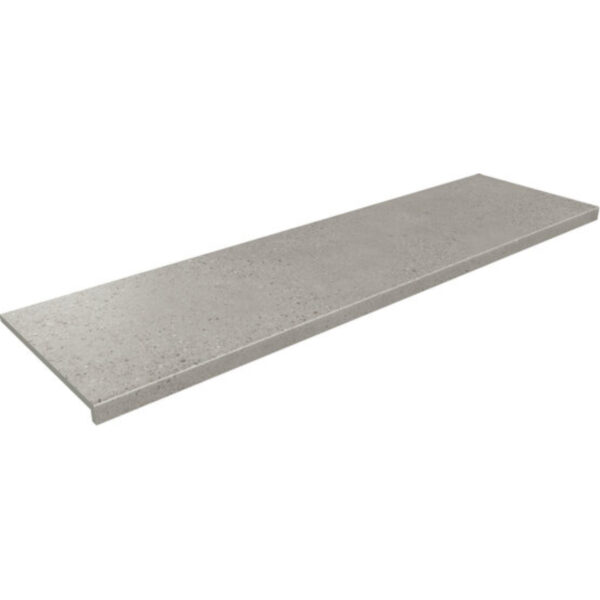 Long rectangular concrete slab with a slightly beveled edge at one end