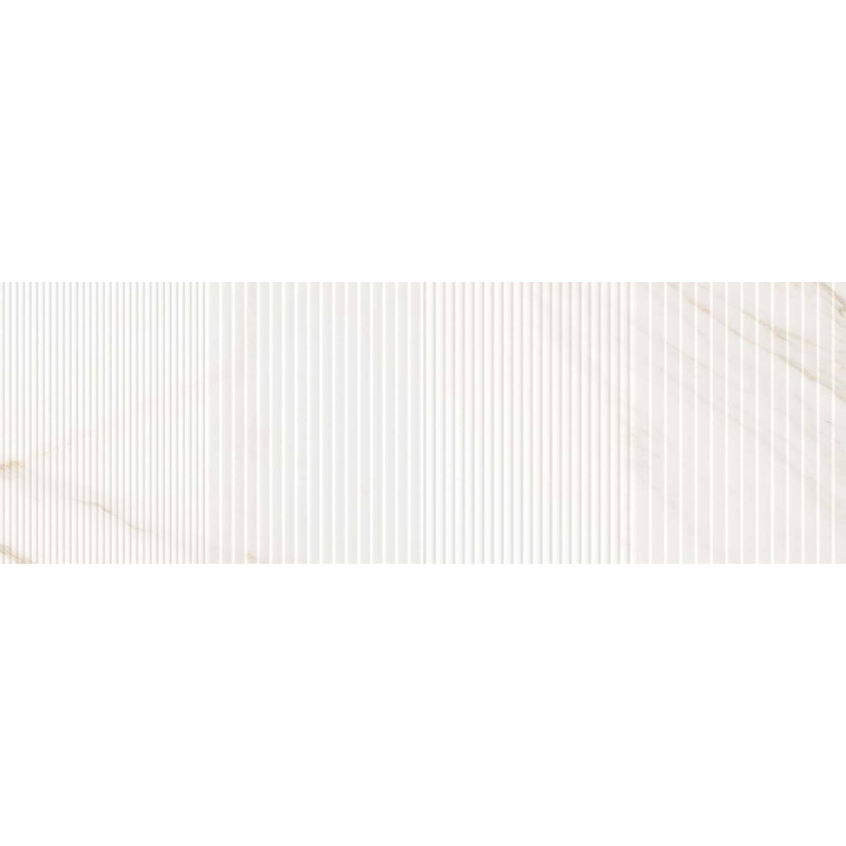 rlv lucca wall white mate 30x90 RLV Decor Lucca Wall White Mate 30x90cm TAU CERAMICA - Imagen 1
